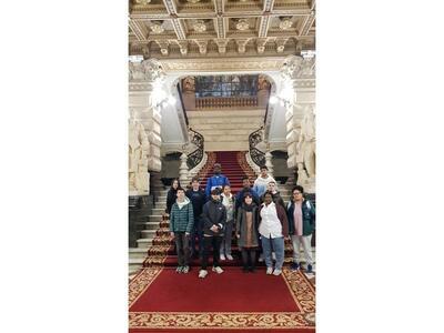 Visita al palacio de la Diputación Foral de Bizkaia