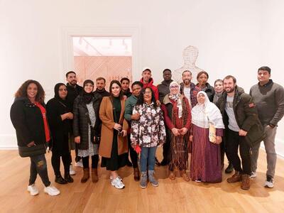 Alumnado y profesorado de Grado I han visitado el Museo de Bellas Artes de Bilbao
