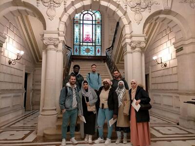 Visita a la Biblioteca de Bidebarrieta